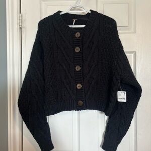 Free People- Knit Cardigan NWT